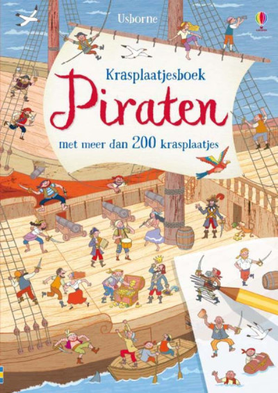 Piraten - krasplaatjesboek
