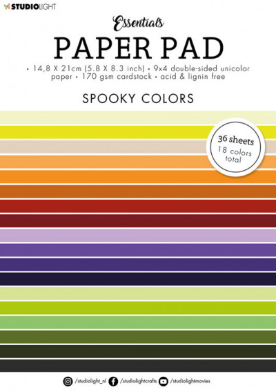 Studio Light PaperPad Spooky colors