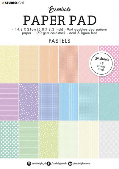 Paper pad Pastels