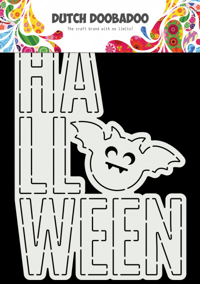 Dutch DooBaDoo Card Art Halloween A5