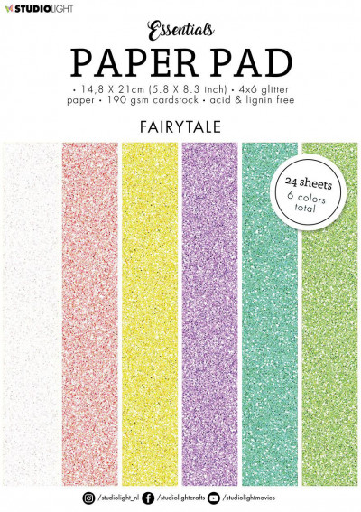 Glitter Paperpad Fairytale