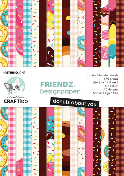 Creative Craftlab PaperPad Donuts About You