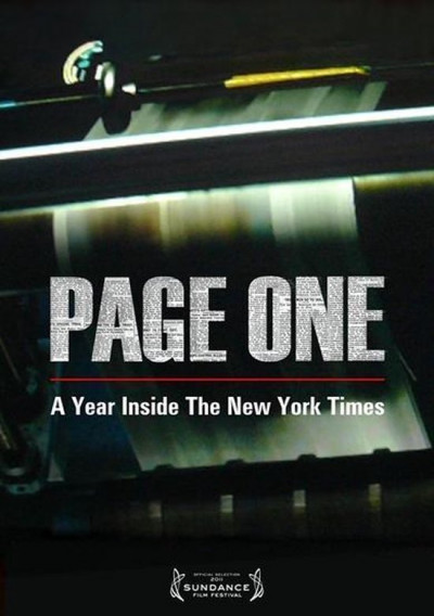 Page one - A year inside the New York Times - DVD