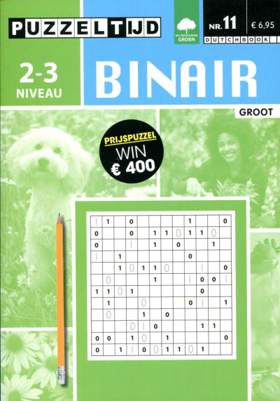 Puzzelboek groot binair 2-3 punten nr11