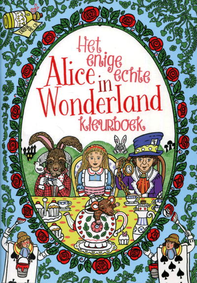 Enige echte Alice in wonderland kleurboek