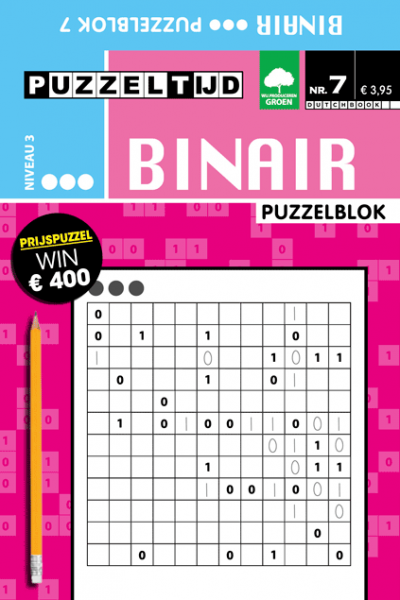 Puzzelblok binair 3 punt nr 007