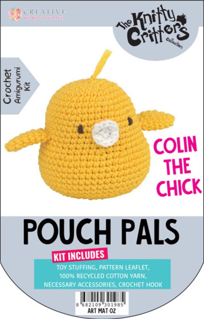 Knitty Critters Pouch Pals Colin the Chick