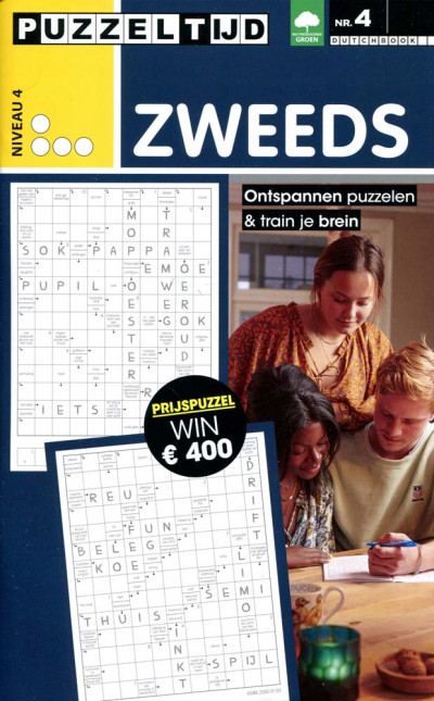 Puzzelboek Zweeds 4stippen nr4