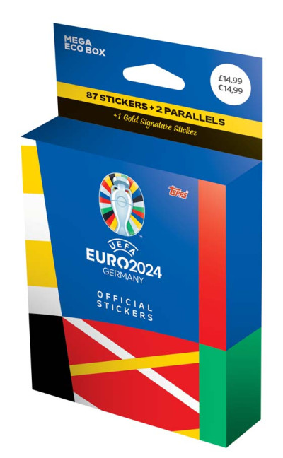 UEFA Euro 2024 sticker eco pack 90 stickers