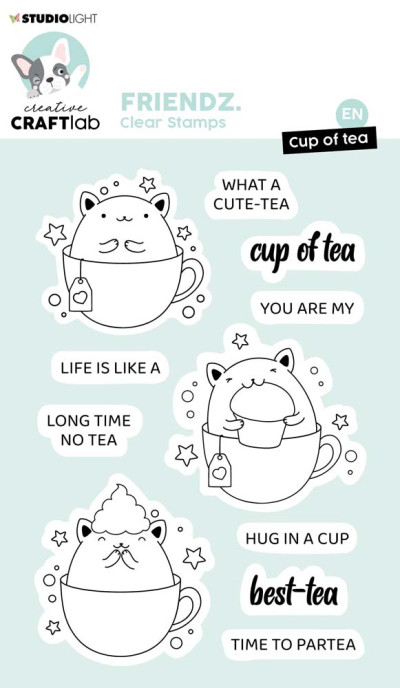 Creative Craftlab Clear Stamp Cup of Tea