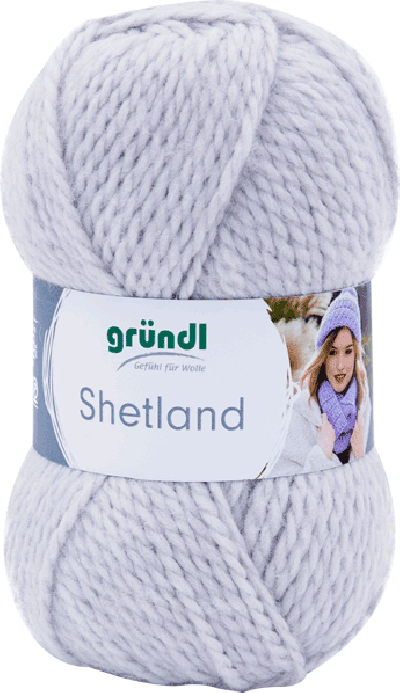 Grundl Shetland 05 licht grijs 100gr
