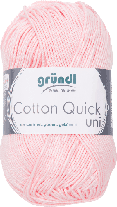 Cotton Quick Uni 133 Licht Roze 50gr