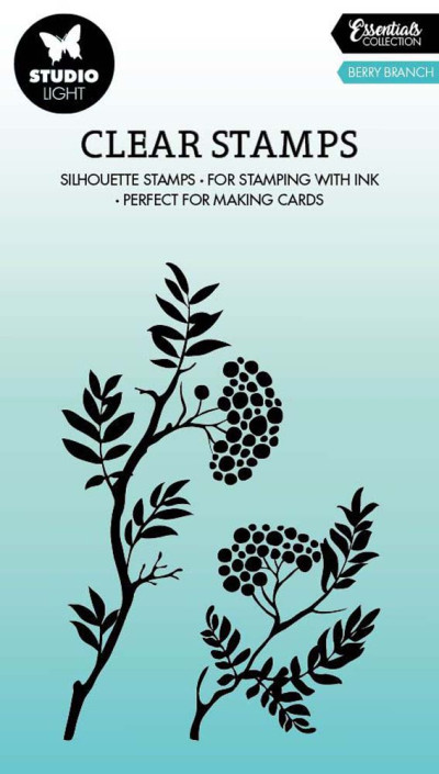 Studio Light Clear Stamp Berry Branch