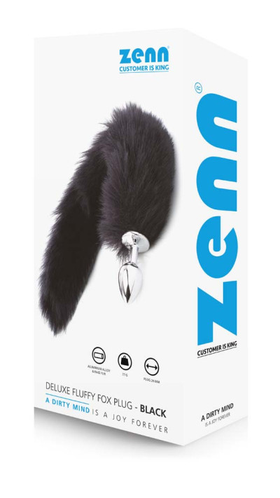 ZENN Deluxe Fox Tail Butt Plug
