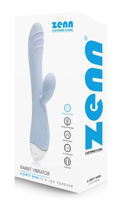 ZENN Zijdezachte G-Spot Vibrator Met Clitoris Stimulator