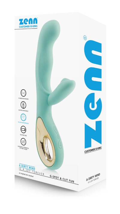 ZENN G-Spot Vibrator Met Clitoris Stimulator