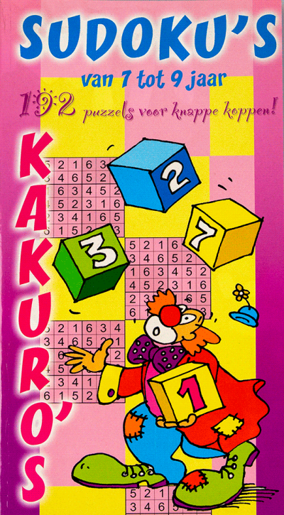 Sudoku Puzzelboek kids