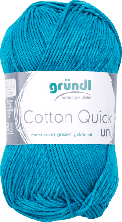 Cotton Quick Uni 143 Petrol Blauw 50gr