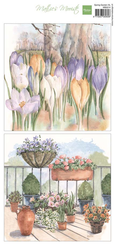 Marianne Design Mattie's mooiste - Spring garden XL