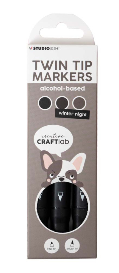 Creative Craftlab Alcohol Markers winter night