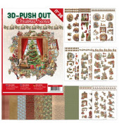 3D Push Out book 36 - Christmas Scenes
