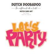 Dutch DooBaDoo Card Art Lets Party