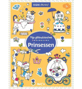 Glitterstickerboek: Prinsessen