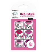 Creative craftlab ink pads water-reactive Pink