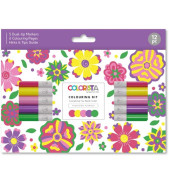 Coloriste colouring kit Feelgood florals