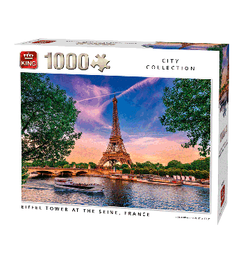 Legpuzzel Eiffel Tower at the Seine (City Collection) 1000 pcs