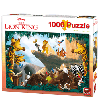 legpuzzel Disney lion king collectors edition 1000 stukjes