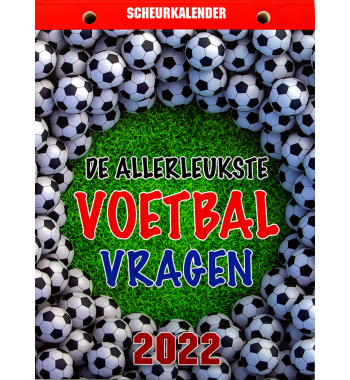 Scheurkalender 2022: Voetbal