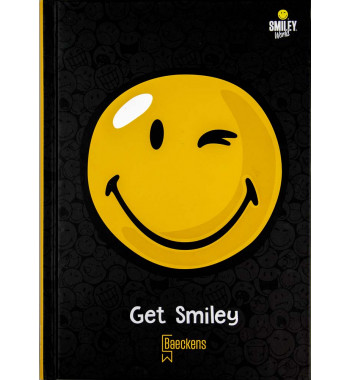 Notitieboek Smile all day - 15jaar Baeckens
