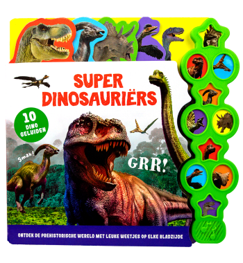 Super Dinosauriers geluidenboek