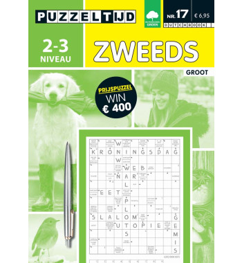 Puzzelboek groot Zweeds 2-3 punten nr. 017