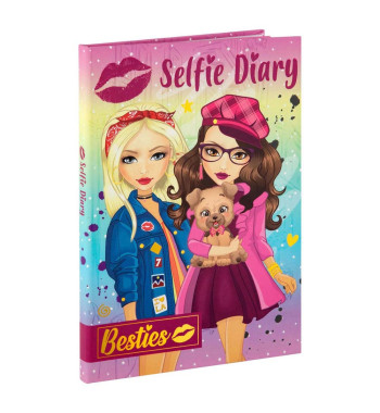Selfie diary dagboek en magic pen