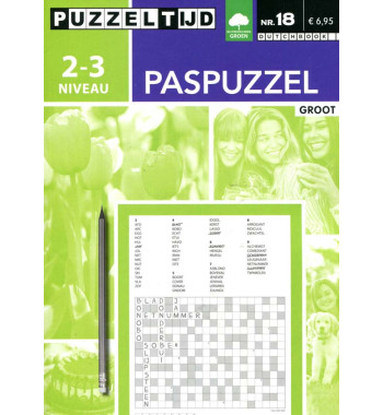 Puzzelboek groot paspuzzel 2-3 punt nr18