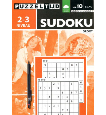 Puzzelboek groot sudoku 2-3 punt nr10