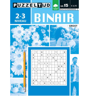 Puzzelboek groot binair 2-3 punt nr15